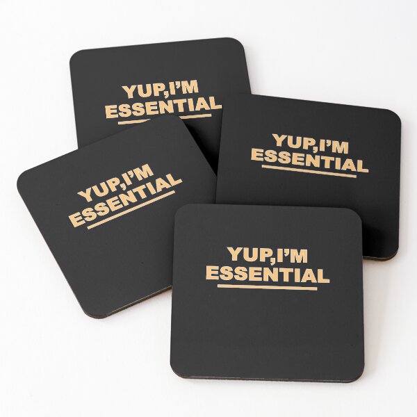 Item preview, Yup,I'M ESSENTIAL t shirt for teens and grandparents moms and dad designed and sold by thehafdesigner.