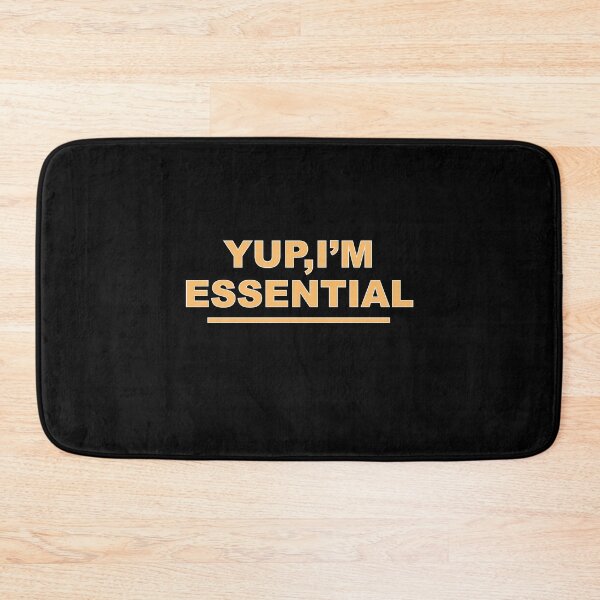 Item preview, Yup,I'M ESSENTIAL t shirt for teens and grandparents moms and dad designed and sold by thehafdesigner.