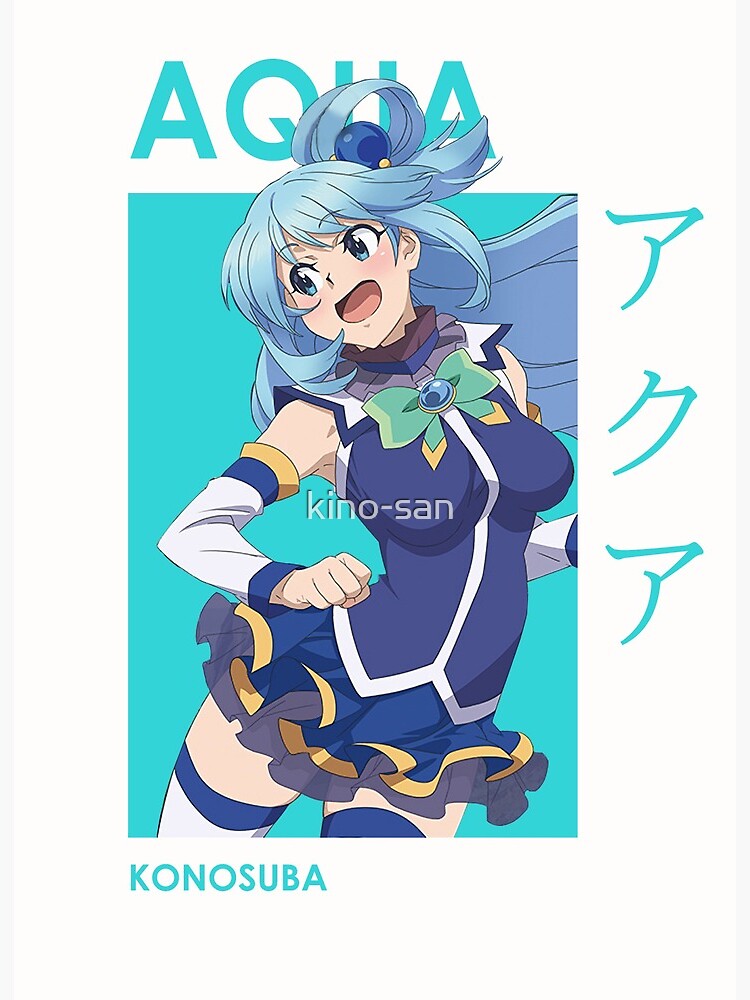 Aqua Konosuba | Art Board Print