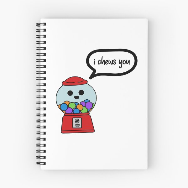 Item preview, Bubble Gum "I Chews You" Illustration designed and sold by cobyc10916.