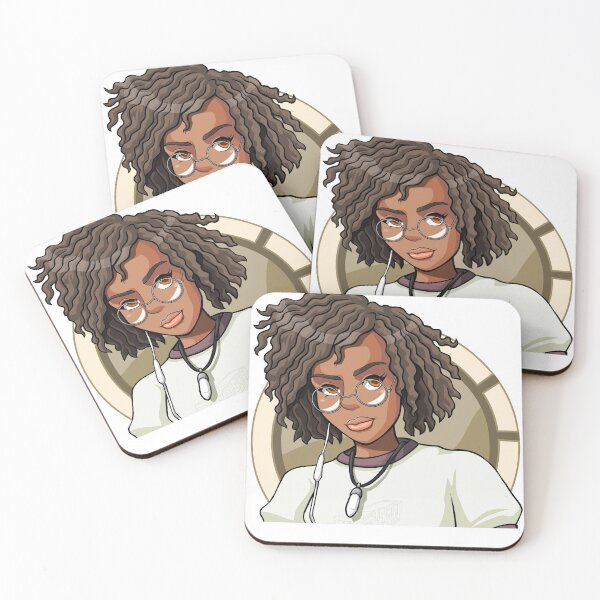 Item preview, Black Girl Anime Nerd designed and sold by animejones.
