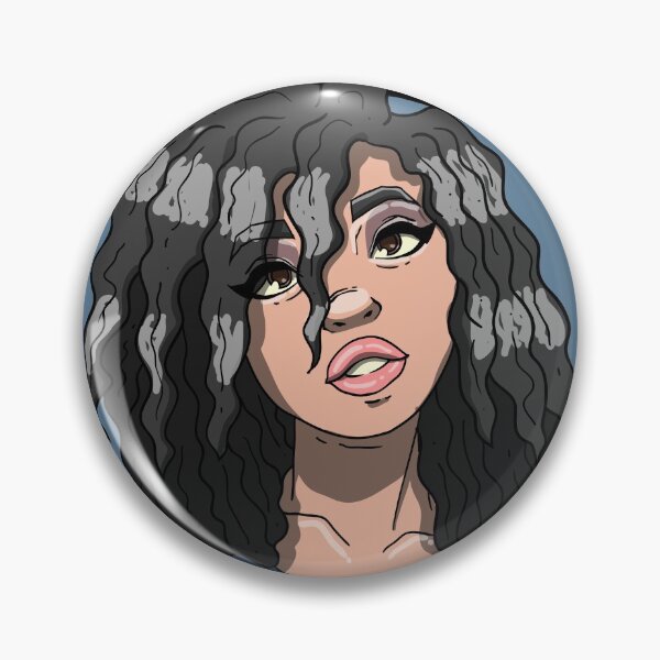 Item preview, Black Girl Anime Waifu designed and sold by animejones.