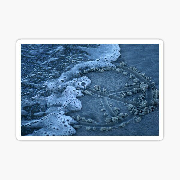 Line in the Sand I Sticker