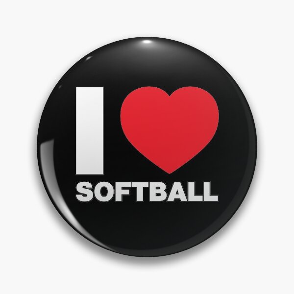 Item preview, I Love Softball designed and sold by Thestarrysky.
