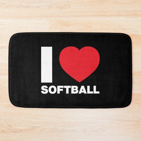 Item preview, I Love Softball designed and sold by Thestarrysky.