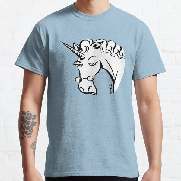 Carol the unicorn portrait Classic T-Shirt