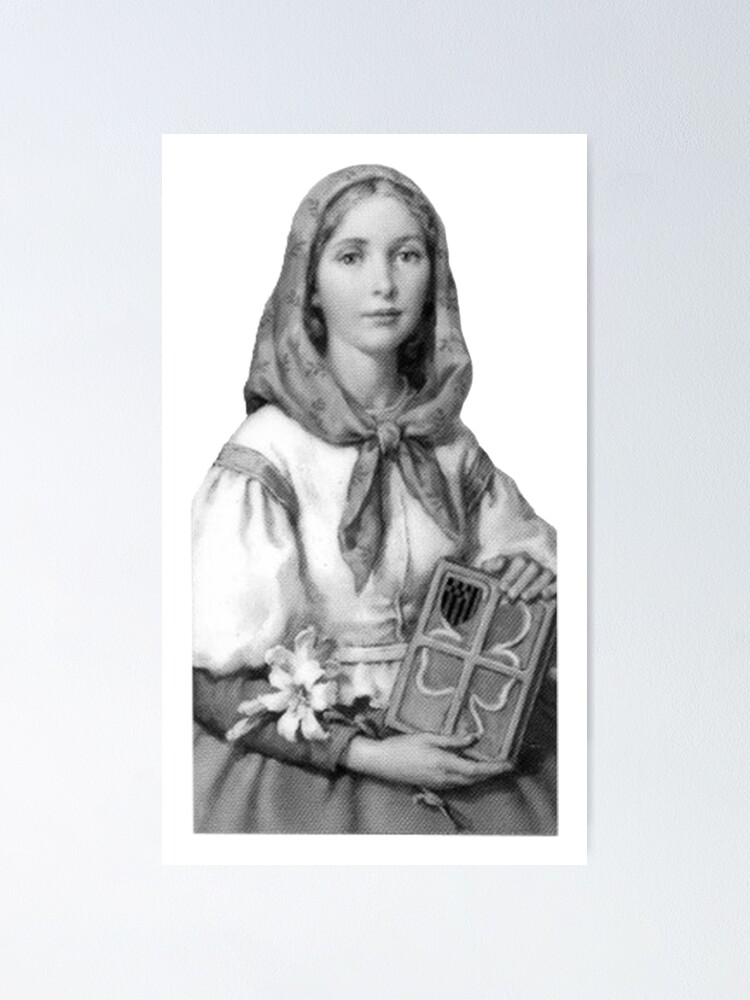 "St. Dymphna" Poster for Sale by amarie98 | Redbubble