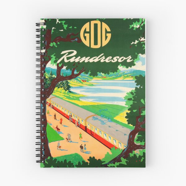 Aperçu de l'œuvre GOG Rundresor affiche vintage créée et vendue par stickart-marek.