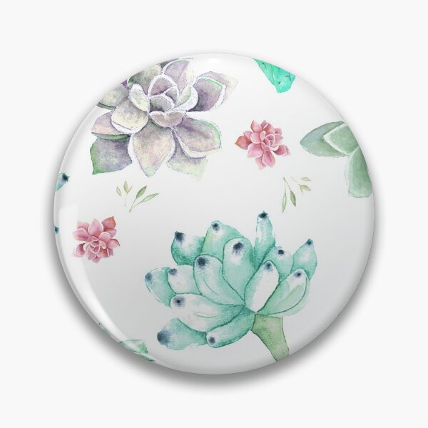 Item preview, Cactus and succulents Watercolour art designed and sold by latiendadearyam.
