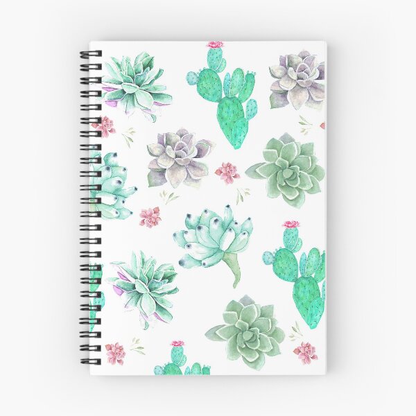 Item preview, Cactus and succulents Watercolour art designed and sold by latiendadearyam.