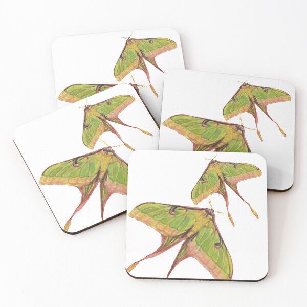 Item preview, Dance of the Moon Moth Hybrids painting designed and sold by kmdart.