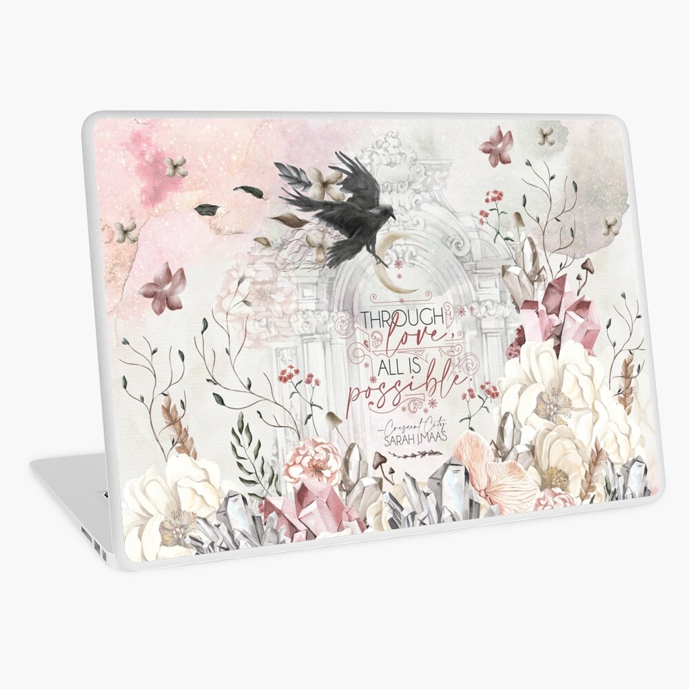 Item preview, Laptop Skin designed and sold by eviebookish.