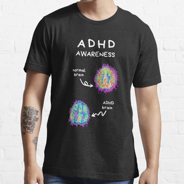 ADHD Awareness - Orange Ribbon Essential T-Shirt for Sale by