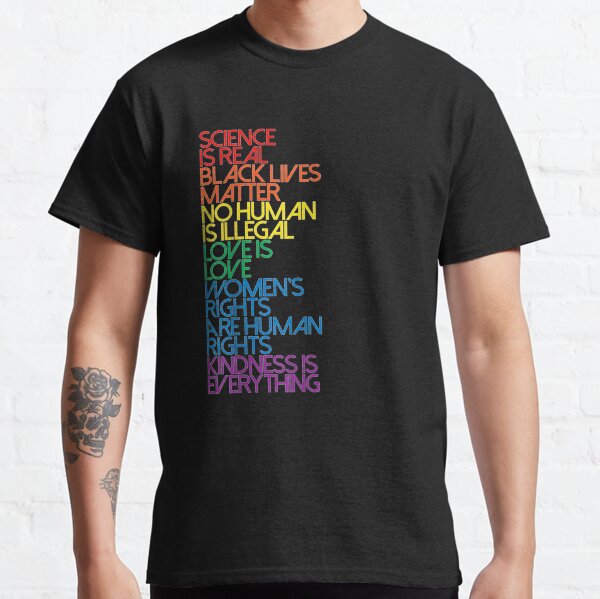 Science is Real Black Lives Matter Classic T-Shirt