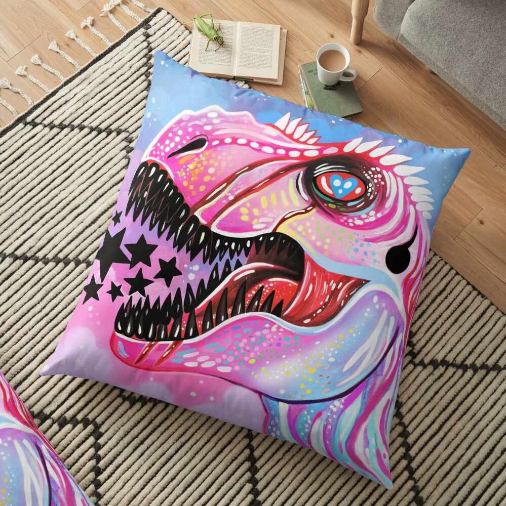 T-Rex Floor Pillow