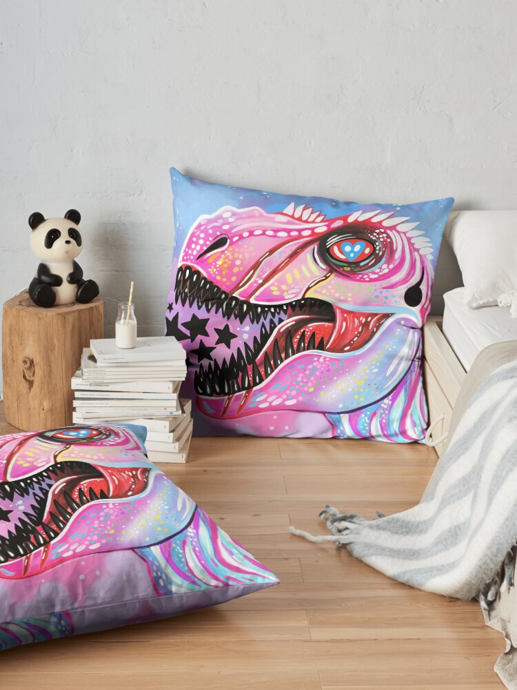 Alternate view of T-Rex Floor Pillow