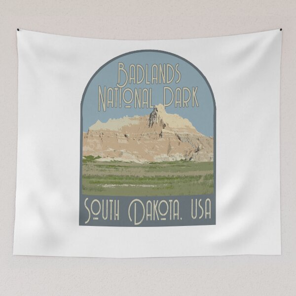 Item preview, Badlands Decal designed and sold by Decal Mania.