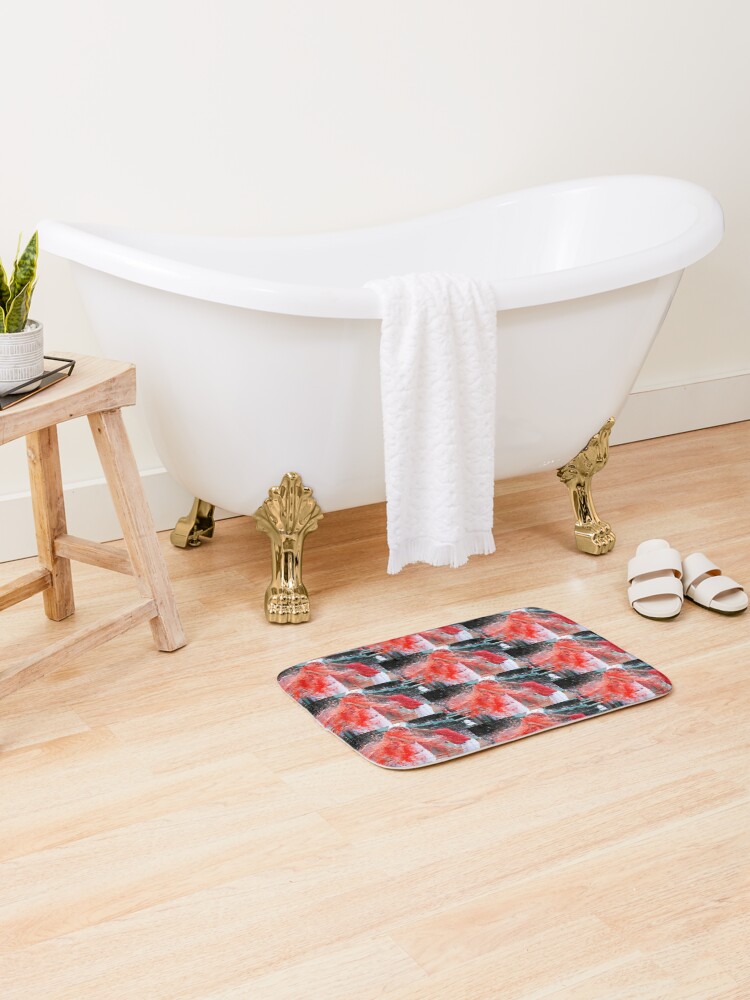 Thumbnail 2 of 6, Bath Mat, dunk designed and sold by AlfordsStore.