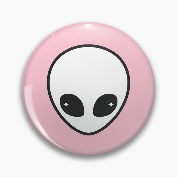Vista previa del artículo con la obra «Pastel Alien Head», diseñado y vendido por sugarhai.