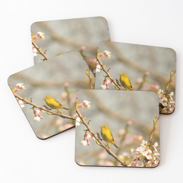 Item preview, Yellow Spring time Warbler designed and sold by RoseMarie747.