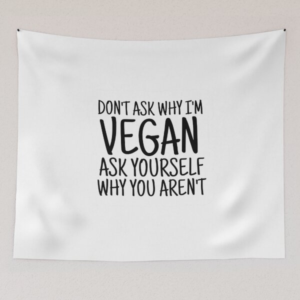 Item preview, Vegan quote designed and sold by Danielana.