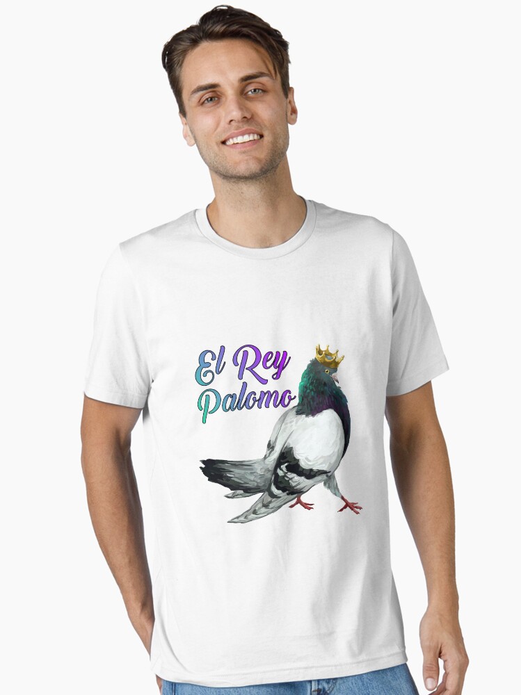 Camiseta esencial con la obra «El Rey Palomo» de FotoLibreStudio