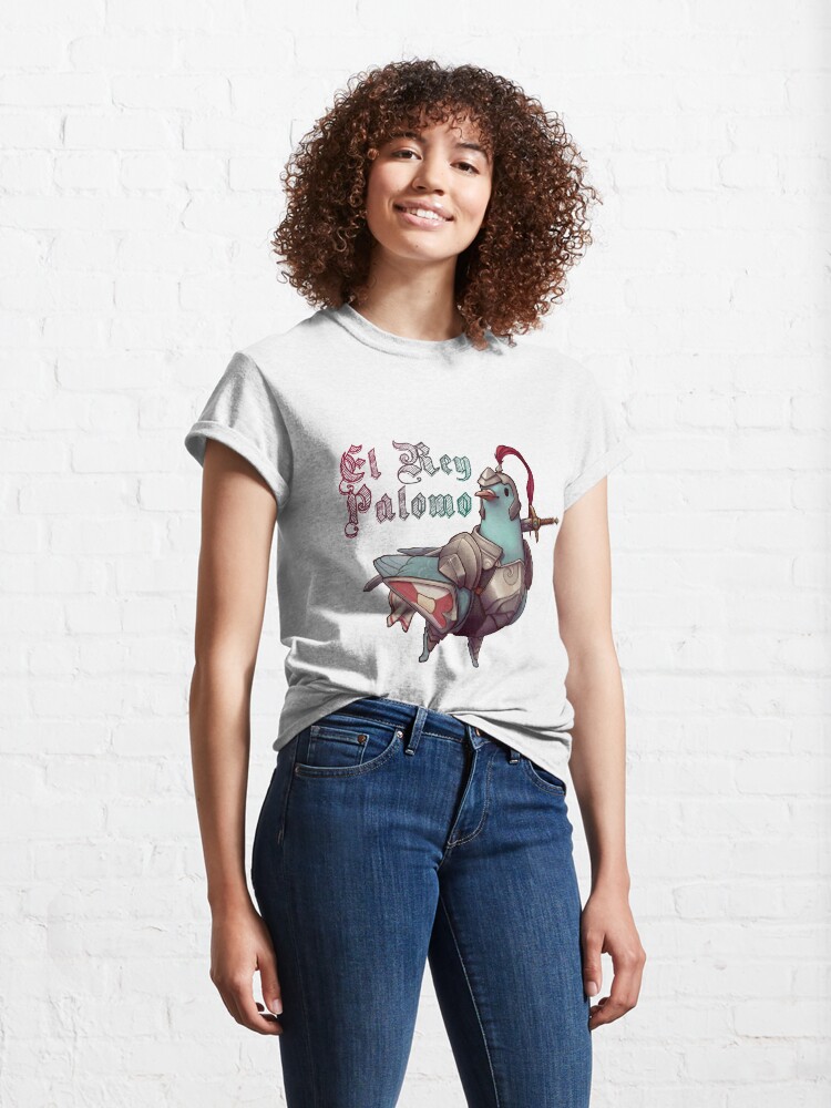 Vista alternativa de Camiseta clásica El Rey Palomo