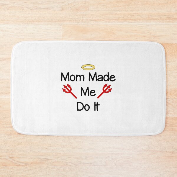 Item preview, Mom Made Me Do It Angel-Devil Light-Color designed and sold by TinyStarAmerica.