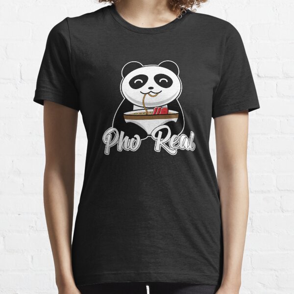 Item preview, Funny Panda Print Pho Soup Pho Real Design Gift Food Tee designed and sold by linco11.