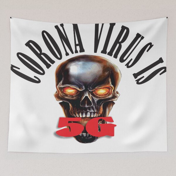Item preview, CORONA VIRUS IS 5G designed and sold by BRIGHTCITYLOGOS.