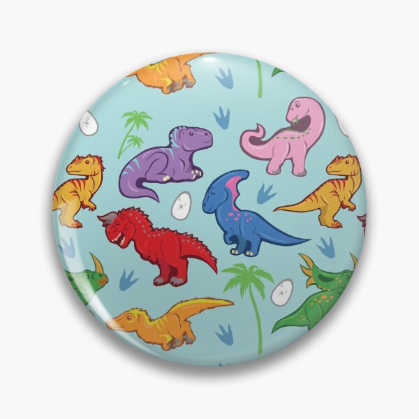 Item preview, Cute Dinosaur Pattern designed and sold by TheKohakuDragon.