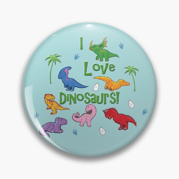 Item preview, I Love (Cute) Dinosaurs! designed and sold by TheKohakuDragon.