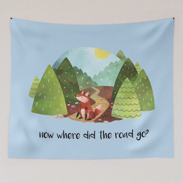 Item preview, Forest Fox - Now Where Did the Road Go? designed and sold by aprincessinsp.