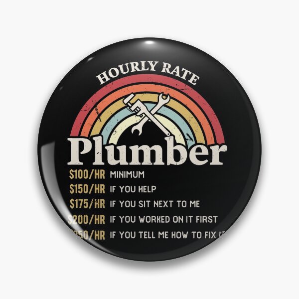 Item preview, Hourly Rate Plumber Labour Day Handyman designed and sold by 33ink.