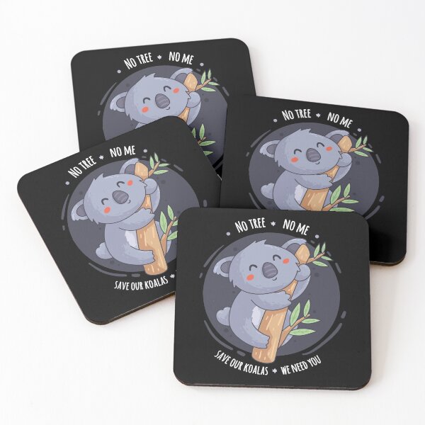 Item preview, Save the Koala. No Tree No Me designed and sold by KA DESIGNS.