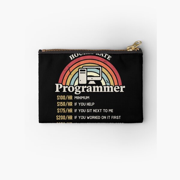 Item preview, Programador de tarifas por hora codificadores del día del trabajo designed and sold by 33ink.