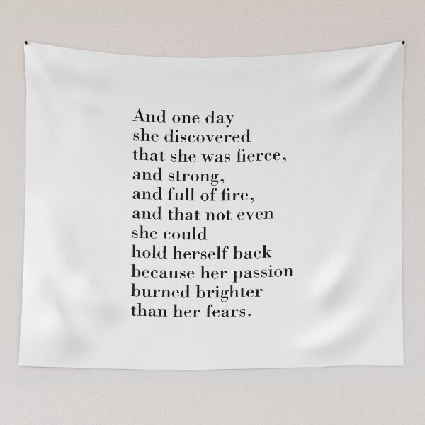Item preview, And one day she discovered that she was fierce designed and sold by corbrand.