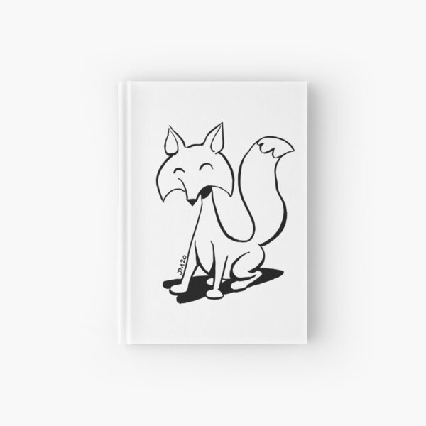 solo fox from "Not That Magic" Hardcover Journal