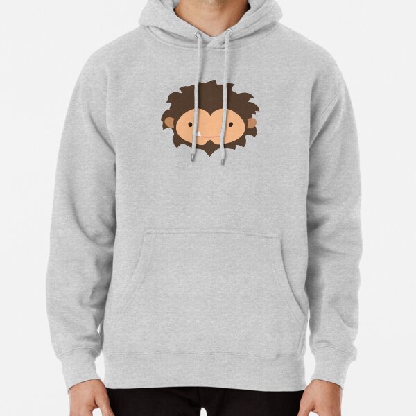 Sneaky Sasquatch Big Head Pullover Hoodie