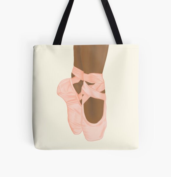 Imagen vectorial de zapatillas de punta de ballet en tonos rosas