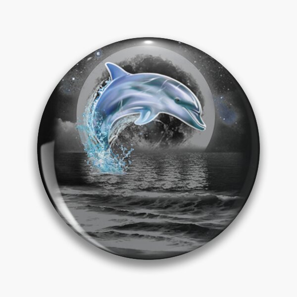 Item preview, Dolphin Dancing in Moonlight designed and sold by KA DESIGNS.