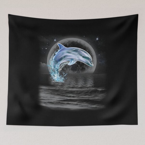 Item preview, Dolphin Dancing in Moonlight designed and sold by KA DESIGNS.