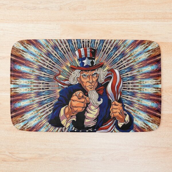 Item preview, Uncle Sam Multicolor Geometry Pattern designed and sold by starcraft542.