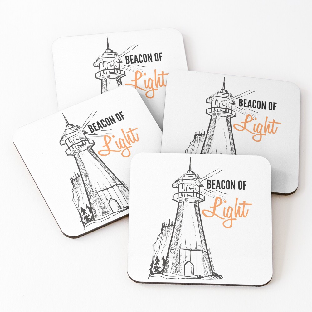 Beacon of Light Coasters (Set of 4)