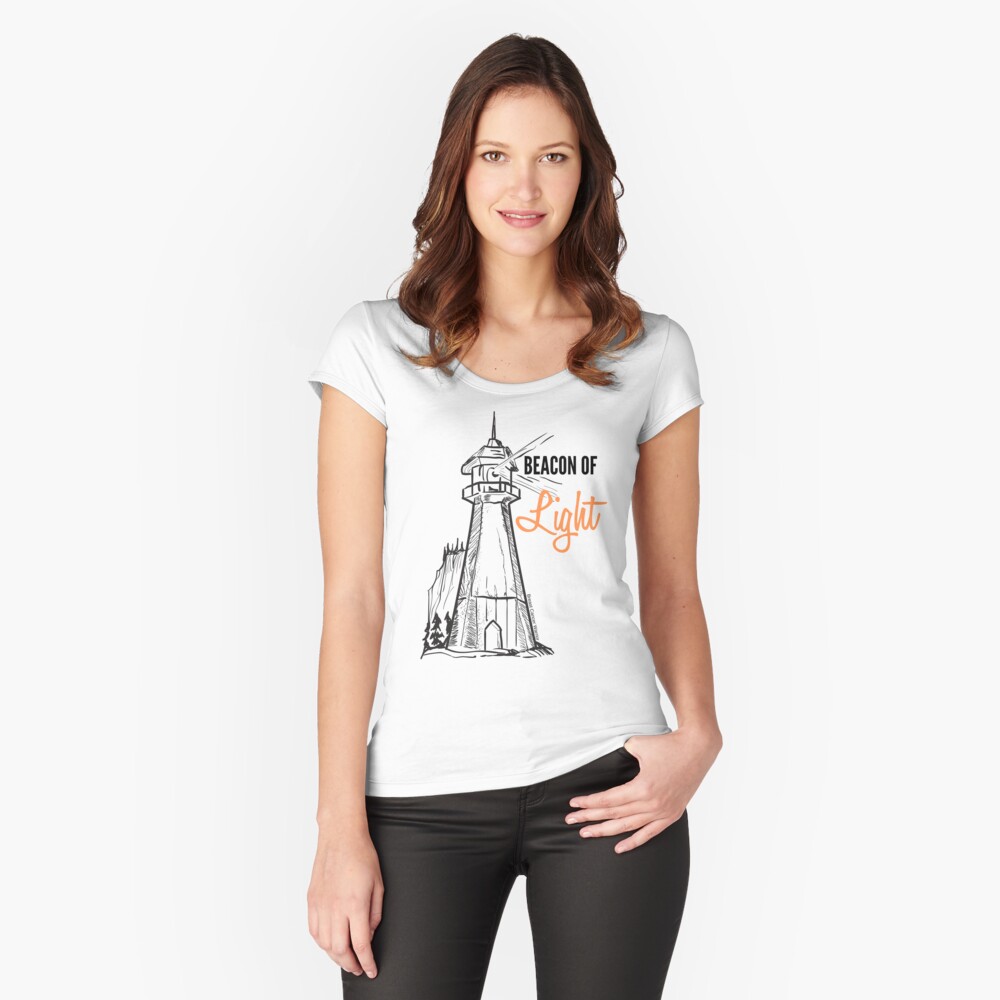 Item preview, Fitted Scoop T-Shirt designed and sold by MamaCre8s.