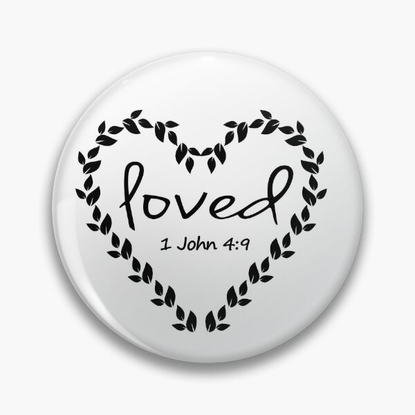 Item preview, Bible Verse LOVE 1 John 4:9 designed and sold by KA DESIGNS.
