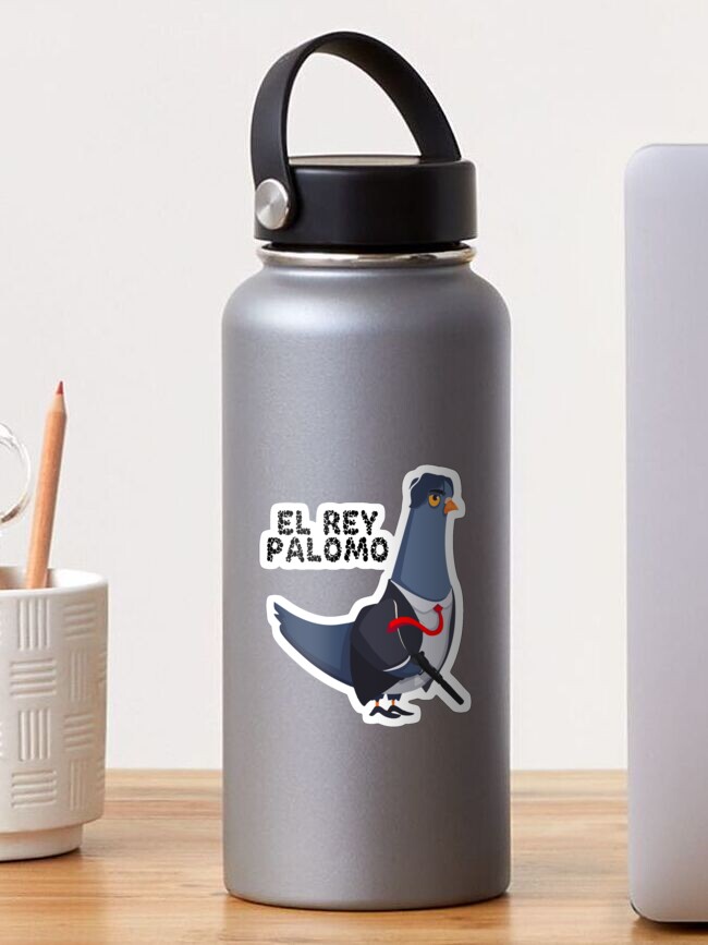 Imagen 1 de 3, Pegatina con la obra El Rey Palomo, diseñada y vendida por FotoLibreStudio.