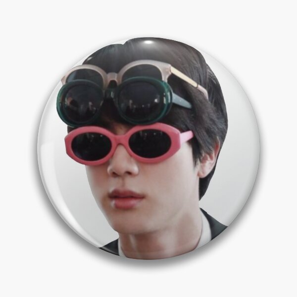 jin x3 glasses Pin
