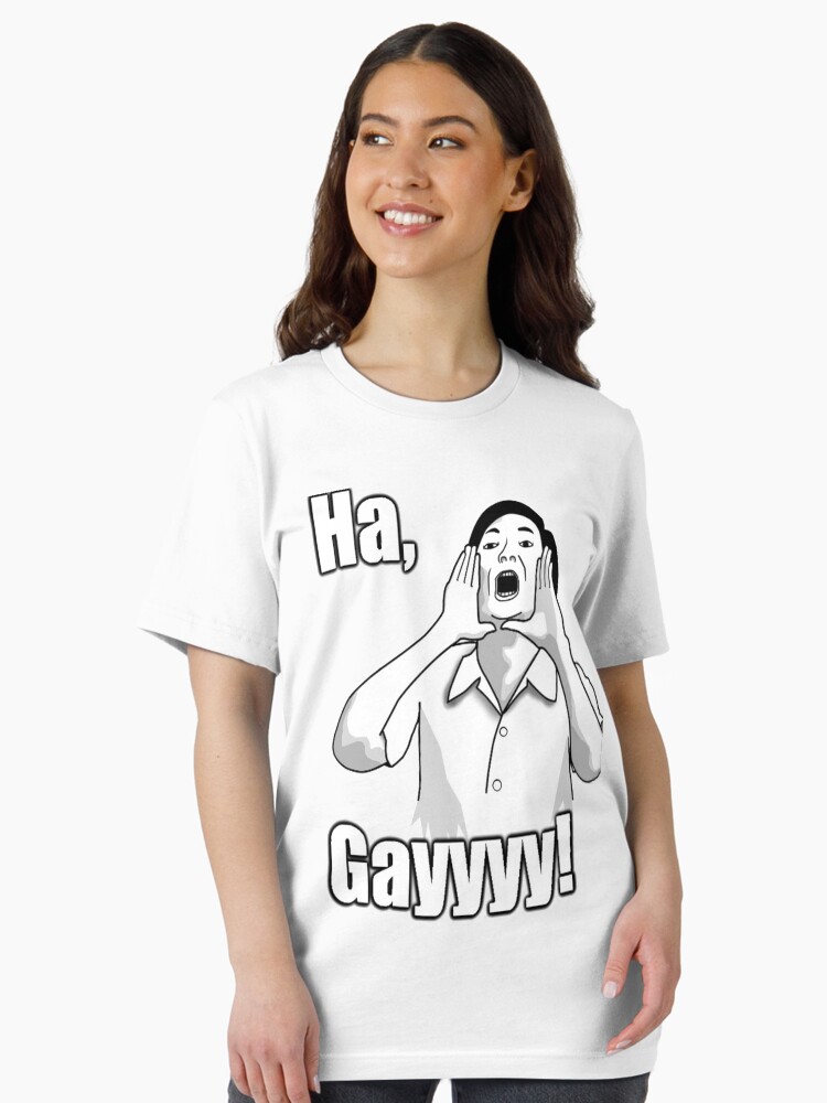 Thumbnail 2 of 7, Essential T-Shirt, Ha, Gay senor chang designed and sold by Aclothing.