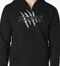 MONSTERS MERCHANDISE Zipped Hoodie
